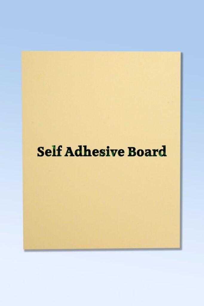 Self Adhesive Board - Tom Morgan Pictures LTD